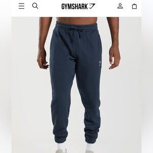 GymShark Essential Oversized Joggers - Navy Blue